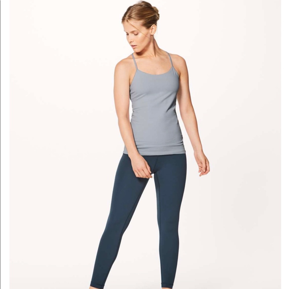 Lululemon Power Pose Tank Top light blue